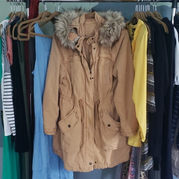 American Eagle Outfitters Jackets & Blazers - American Eagle Canvas Parka